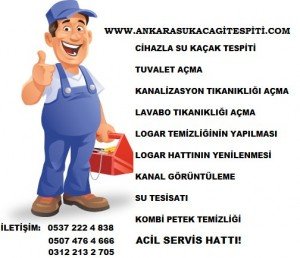 Ankara Su Kaçak Tespiti